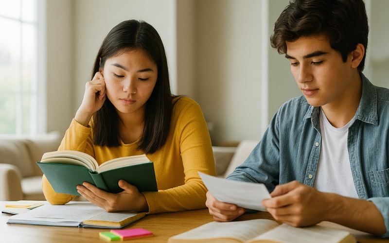 New Hampshire Real Estate Practice Exam a man and lady are craving for the exam by doing lots of New Hampshire real estate practice exams