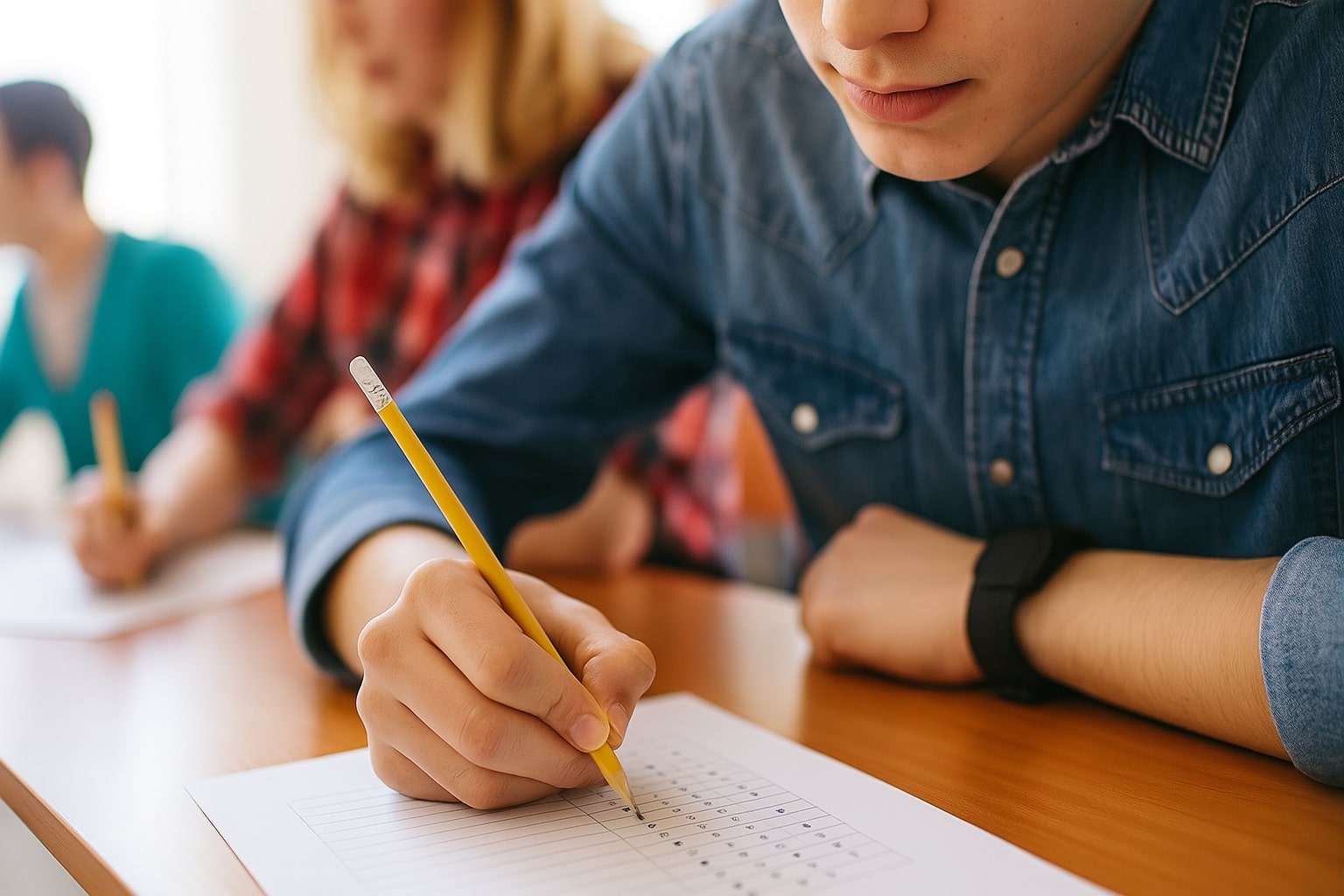real-estate-practice-exam exam takers are doing the real estate test